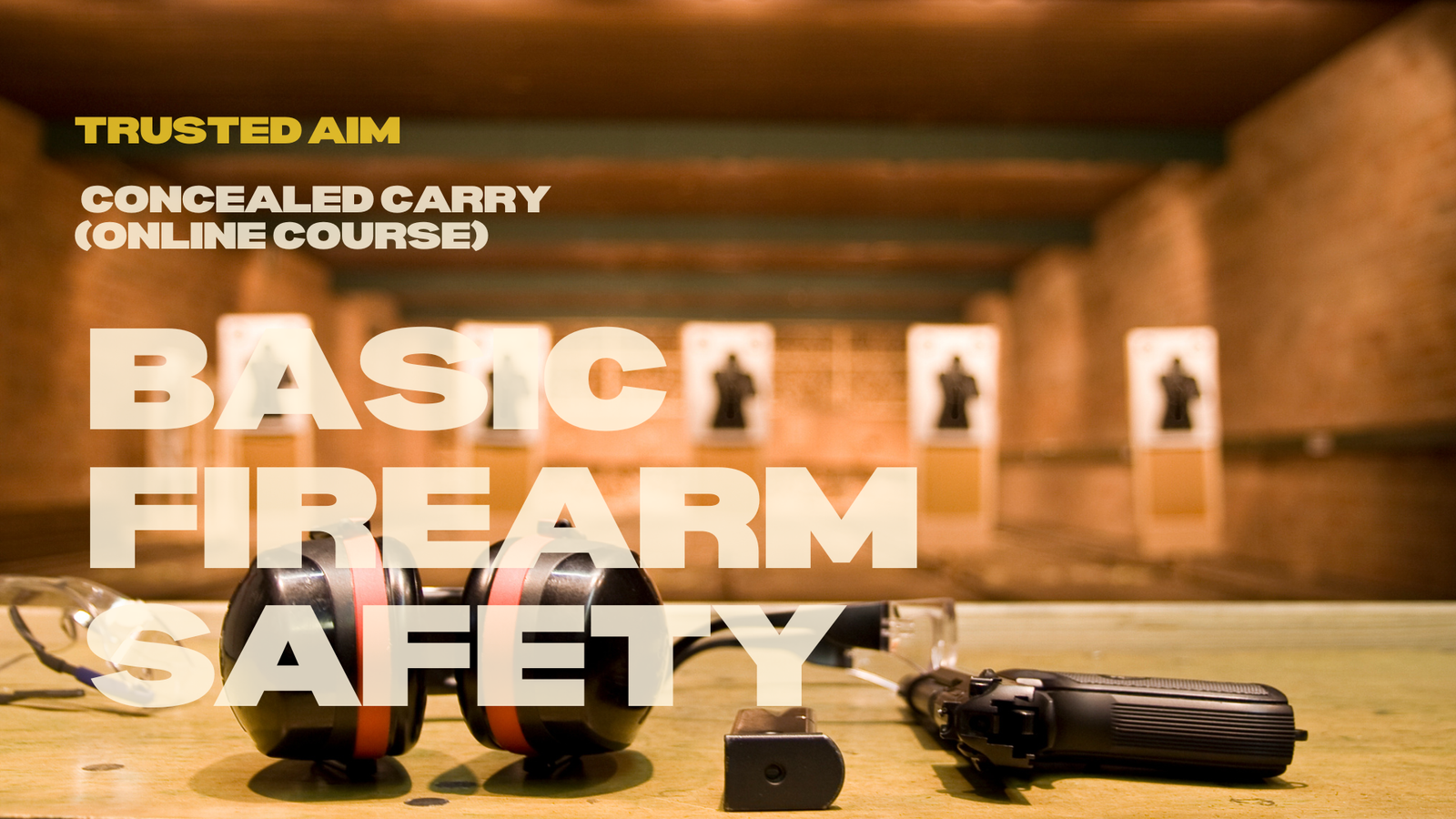 Trusted Aim Basic Firearm Safety Course